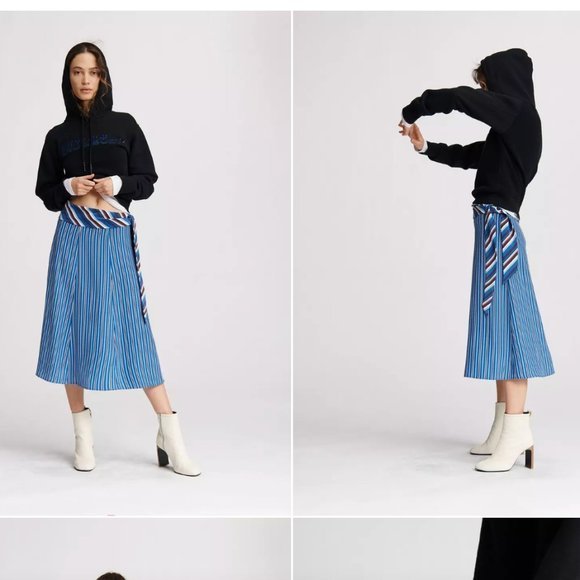 Rag & Bone Felix Midi Skirt - Picture 1 of 6